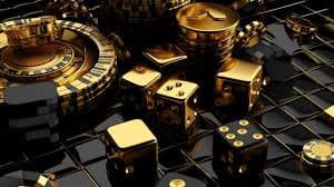 Dealer profesional deragon777 mengelola permainan Texas Hold'em Bonus dengan kamera multi-sudut